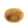 vaso oval 40cm fibra natural vime fundo lili casa e construcao