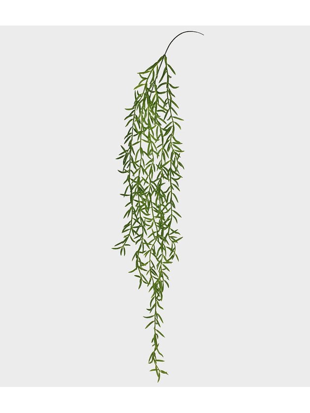 folhas verdes pendente decorativo folhinhas planta artificial lili casa e construcao
