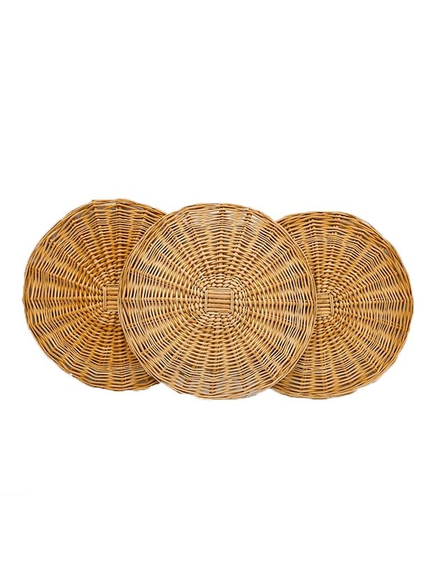 sousplat palha natural vime mesa posta 35 variacao lili casa e construcao