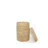 cesto cachepo palha natural cru cilindro com tampa aberto lili casa e construcao