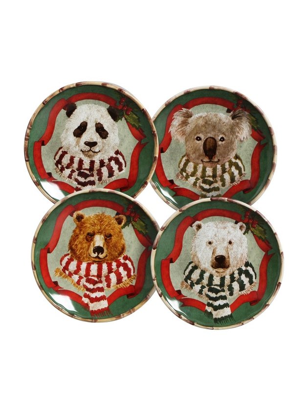 prato sobremesa maison bears natal ursos lili casa e construcao