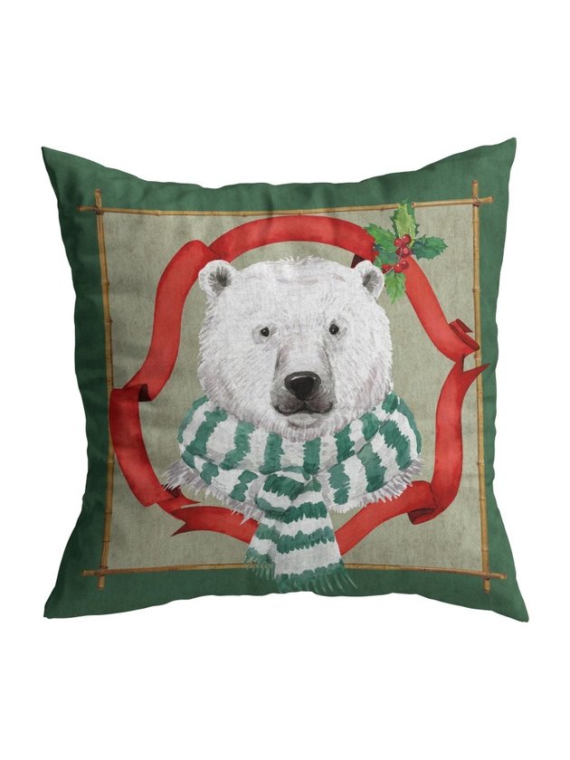 almofada urso polar lili casa e construcao