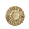 adorno de parede redondo 60cm palha natural lili casa e construcao