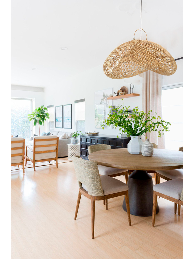 luminaria rattan organica 60 moderna lili casa e construcao