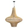 luminaria pendente rattan 57cm media rangiroa grande aura fibra natural lili casa e construcao