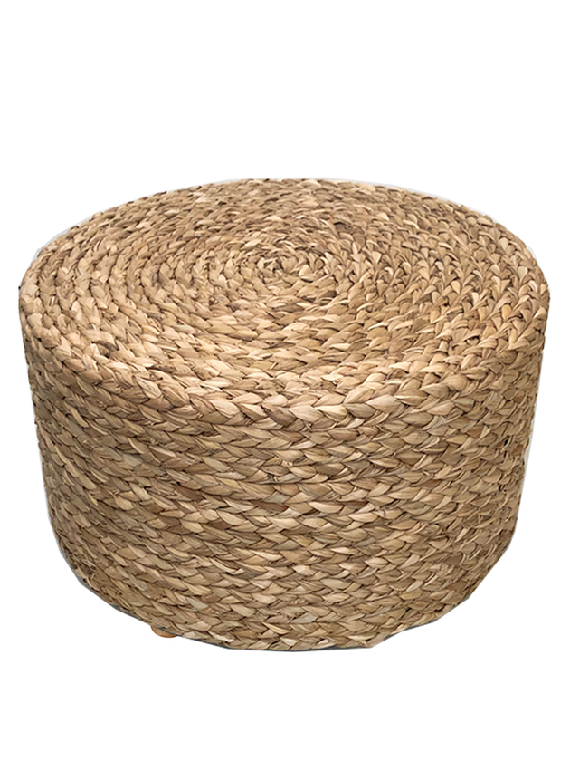 puff mesa palha natural taboa lili casa e construcao