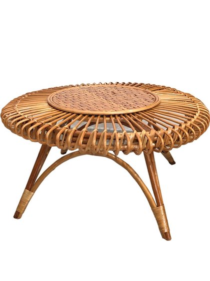 mesa de centro vime aura 80cm lili casa