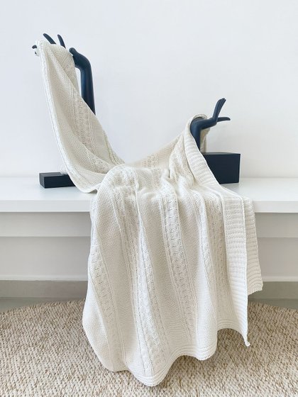 manta branca 1 70m cama trico croche lili casa