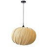 luminaria luna 40cm bambu pendente lili casa home decor