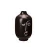 vaso ceramica decorativo preto moderno lili casa e construcao