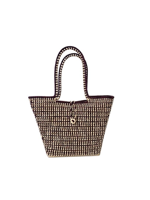 bolsa palha natural carnauba feminina alca preta envelope lili casa home decor
