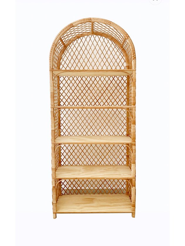 estante de vime boho moderno lili casa home decor