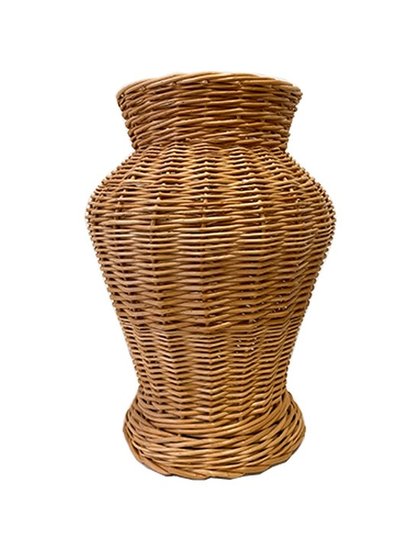 vaso decorativo vime natural lili casa home decor