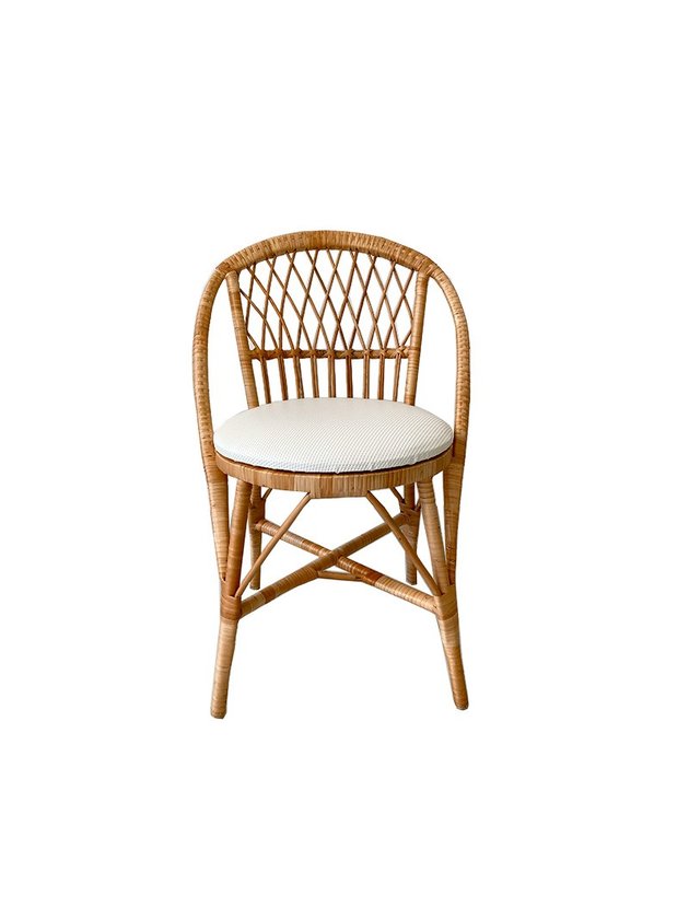 cadeira vime mesa jantar aurora adulto lili casa home decor