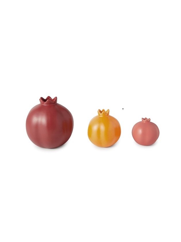 escultura ceramica roma vermelho lili casa