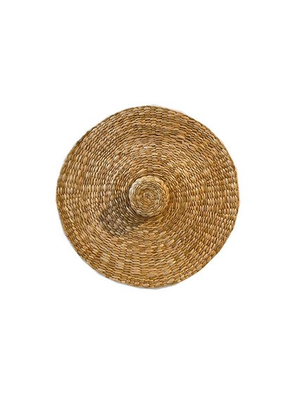 chapeu de palha decorativo taboa luxo 60 lili casa home decor
