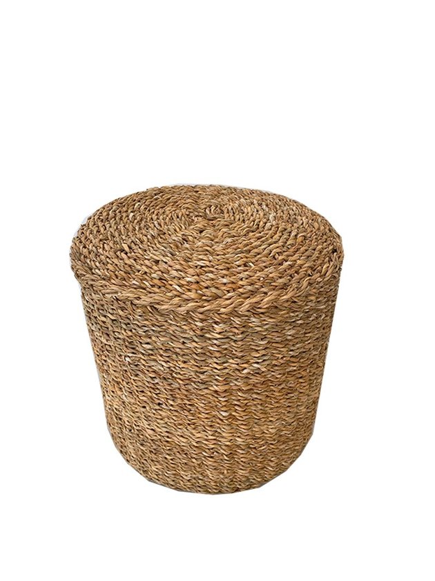 puff palha pequeno terra home decor cm lili casa