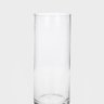 vaso vidro tubo transparente pequeno 25cm lili casa