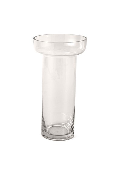 vaso de vidro decorativo silhueta alto lili casa