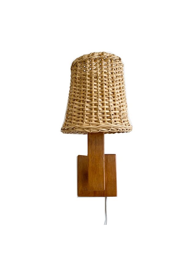 randela de parede cupula rattan lili home decor