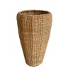cesto grande palha natural chao 55cm altura lili casa home decor