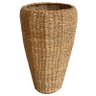 cesto grande palha natural chao 70cm altura lili casa home decor