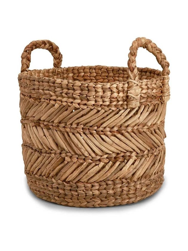 kit cesto fibra natural serena 2 un lili casa