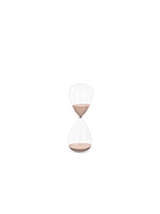 ampulheta 15 minutos nude areia relogio de tempo lili casa home decor