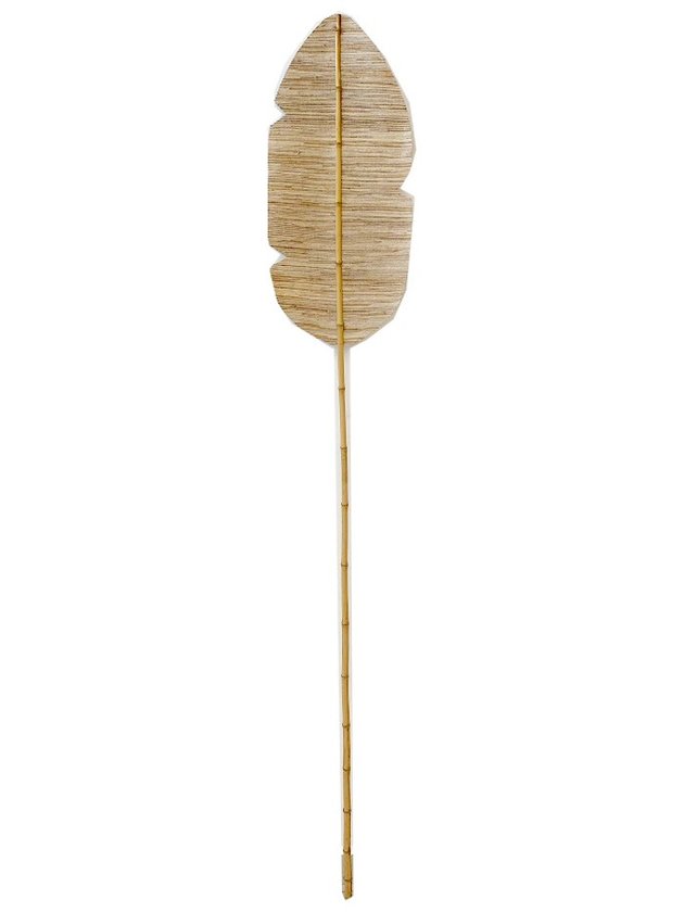 haste fibra natural folha lili casa home decor