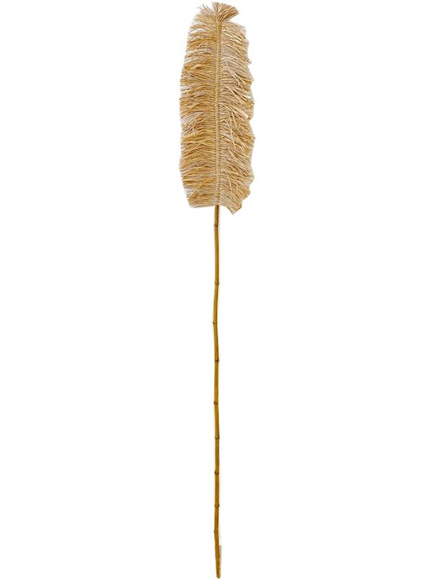 haste fibra natural folha palmeira boho decor lili casa home decor