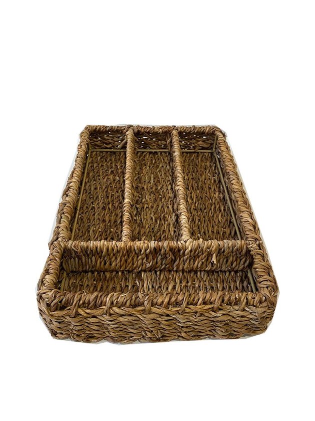 porta talheres palha natural lili casa home decor