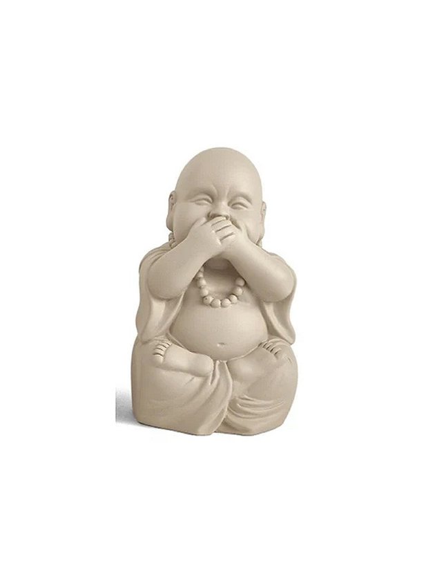 escultura cimento buda decorativo b lili casa home decor