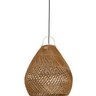 luminaria pendente rattan gota 42 lili casa home decor