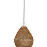 luminaria pendente rattan gota 32 lili casa home decor