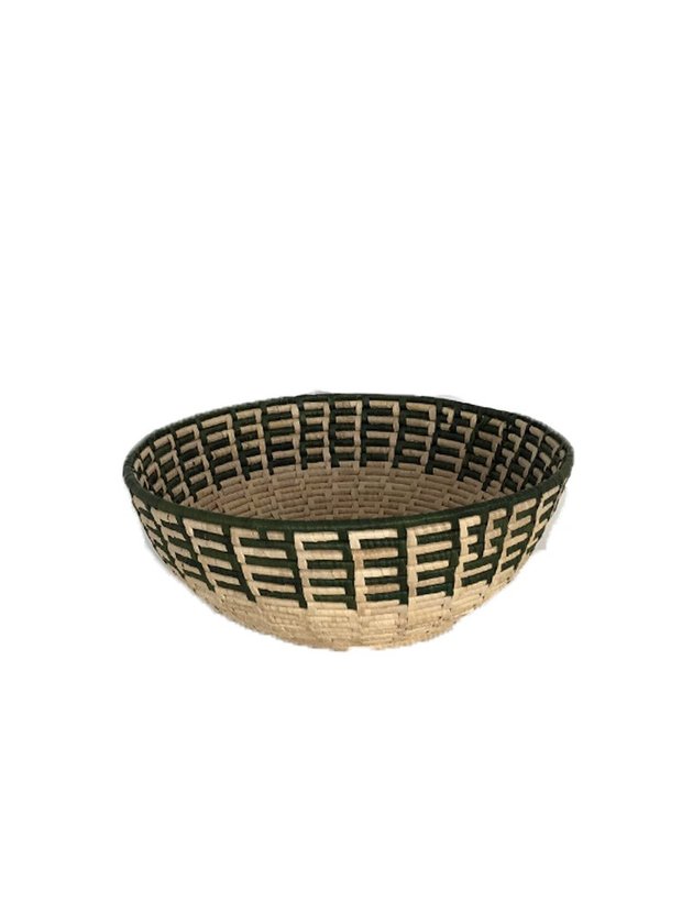 fruteira de palha natural composicao parede m clesio verde lili casa