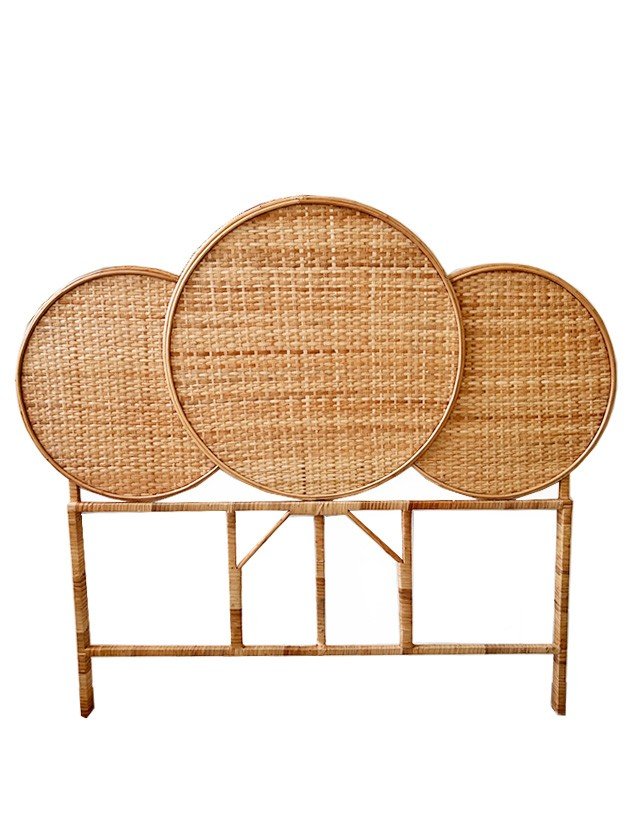 cabeceira vime moldura estilo boho chique lili casa home decor