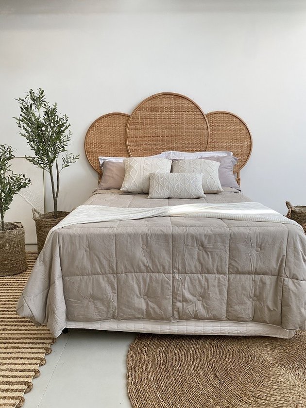 cabeceira de vime lili casa