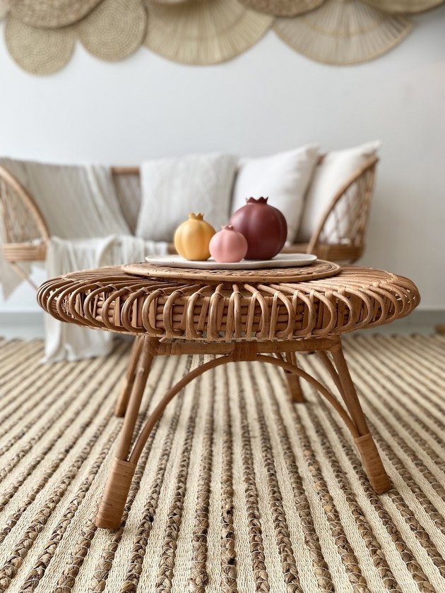 mesa de vime lili casa