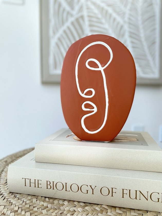 vaso ceramica cara lili casa