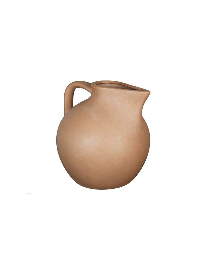 vaso decorativo jarro com alca lili casa