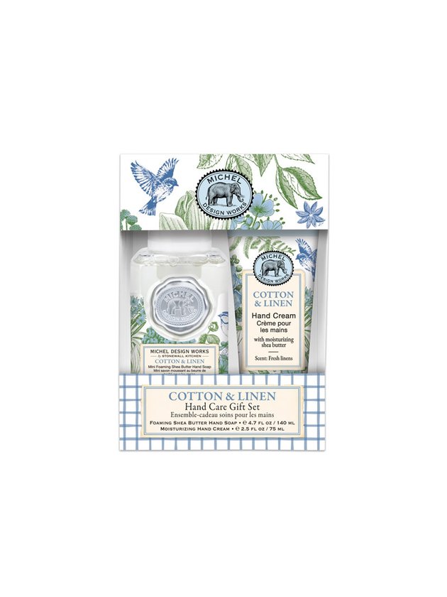 kit mini sabonete liquido cotton linen algodao linho michel design works lili home decor