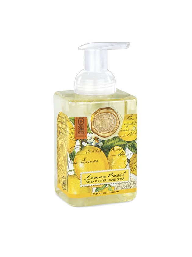 sabonete liquido lemon basil michel works 530ml