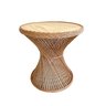 mesa de vime natural 80cm diametro lili casa home decor