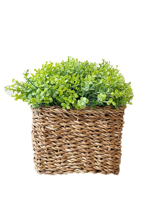 kit arranjo pick verde cesto outonos g lili casa