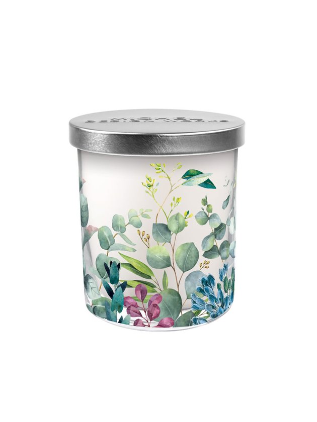 vela copo aromatica 2 pavios eucalyptus mint michel design lili casa home decor