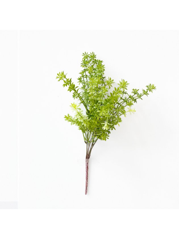 folhas pick claro planta artificial toque lili home decor