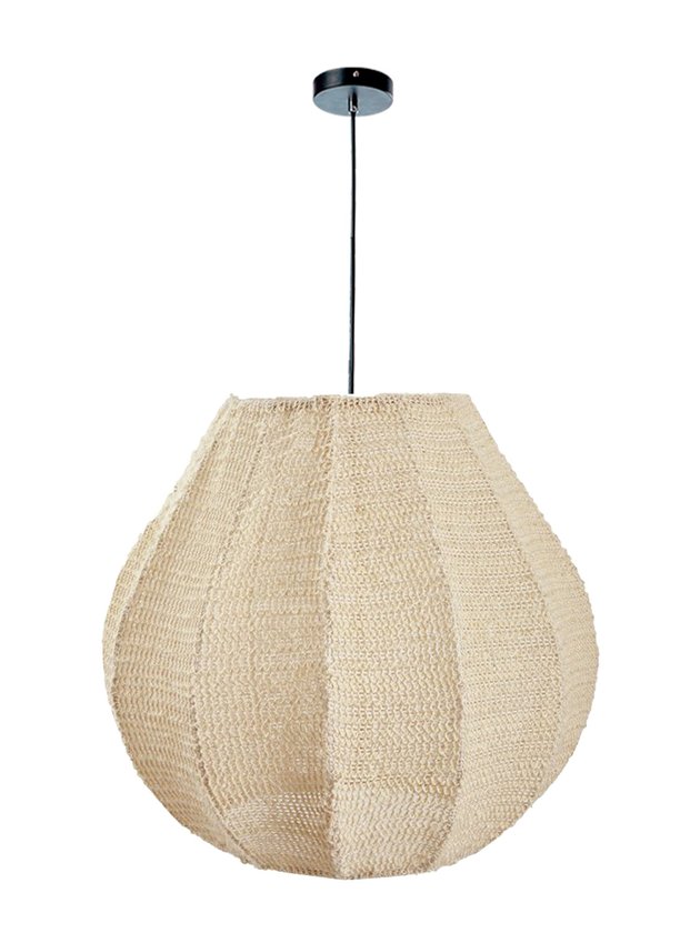 18560 luminaria pendente tecido 40 lili home decor