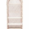 estante de vime boho moderno branco lili casa home decor