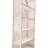 estante de vime boho moderno branco detalhe lili casa home decor