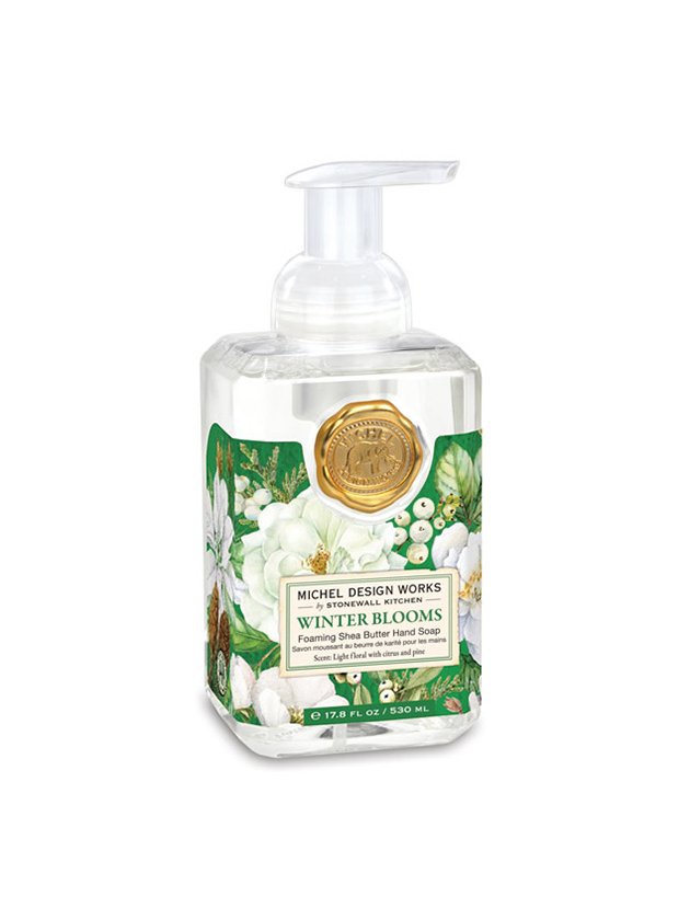 sabonete liquido winter blooms grande michel design works lili home decor